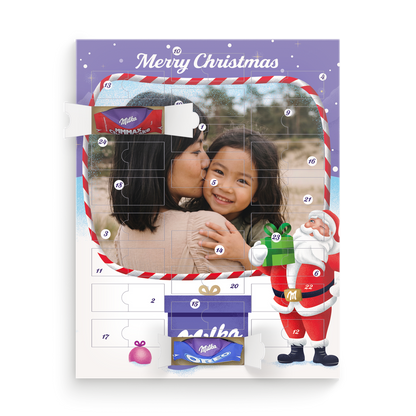 Milka favourites adventskalender - Milka design