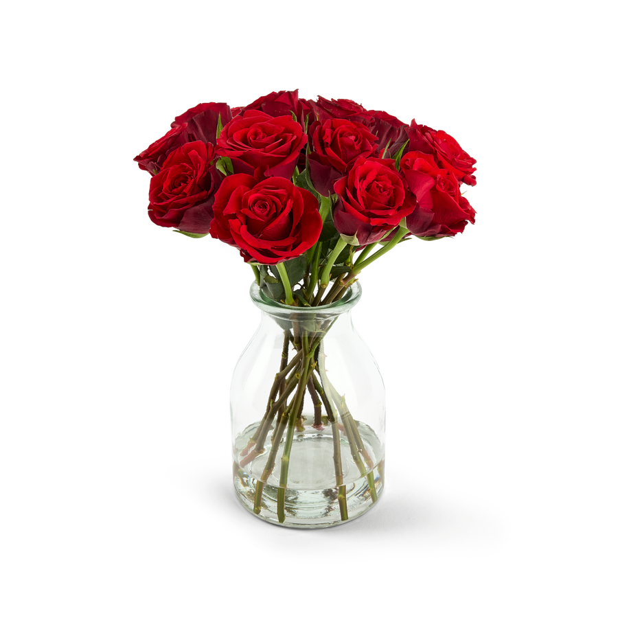 Brievenbusbloemen - Rode rozen