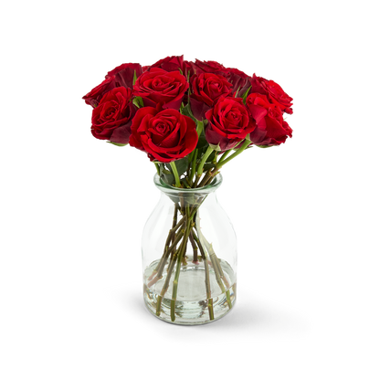 Brievenbusbloemen - Rode rozen