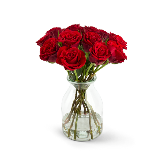 Brievenbusbloemen - Rode rozen
