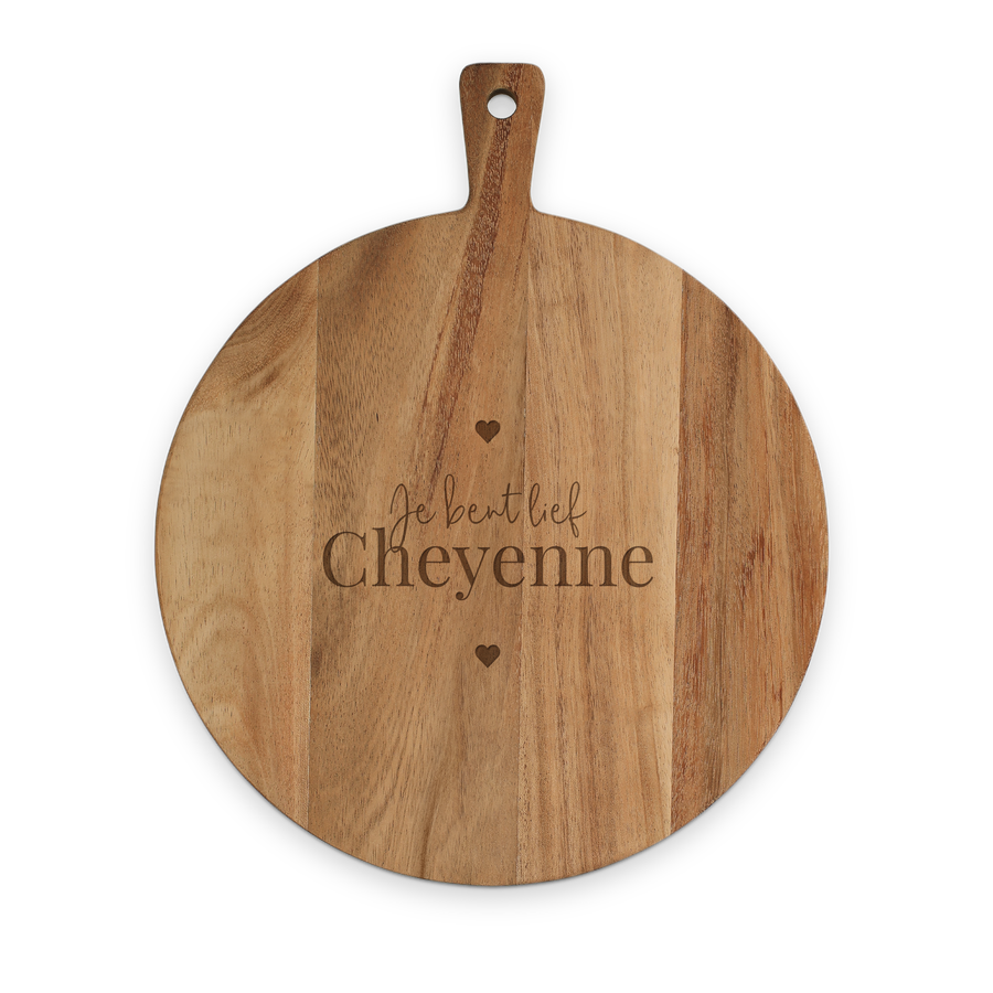 Borrelplank  - Teak - L