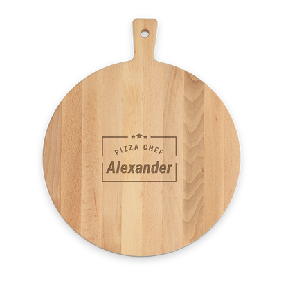 Houten pizzaplank - Beuken - Rond 