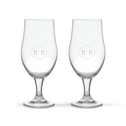 Bierbrouw pakket met glazen - Lager