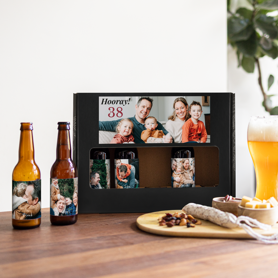 Bierpakket persoonlijke flesjes