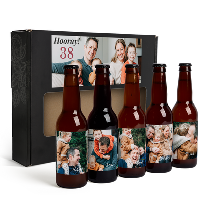 Bierpakket persoonlijke flesjes