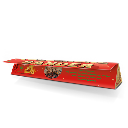 Toblerone kerstreep - 340 gram