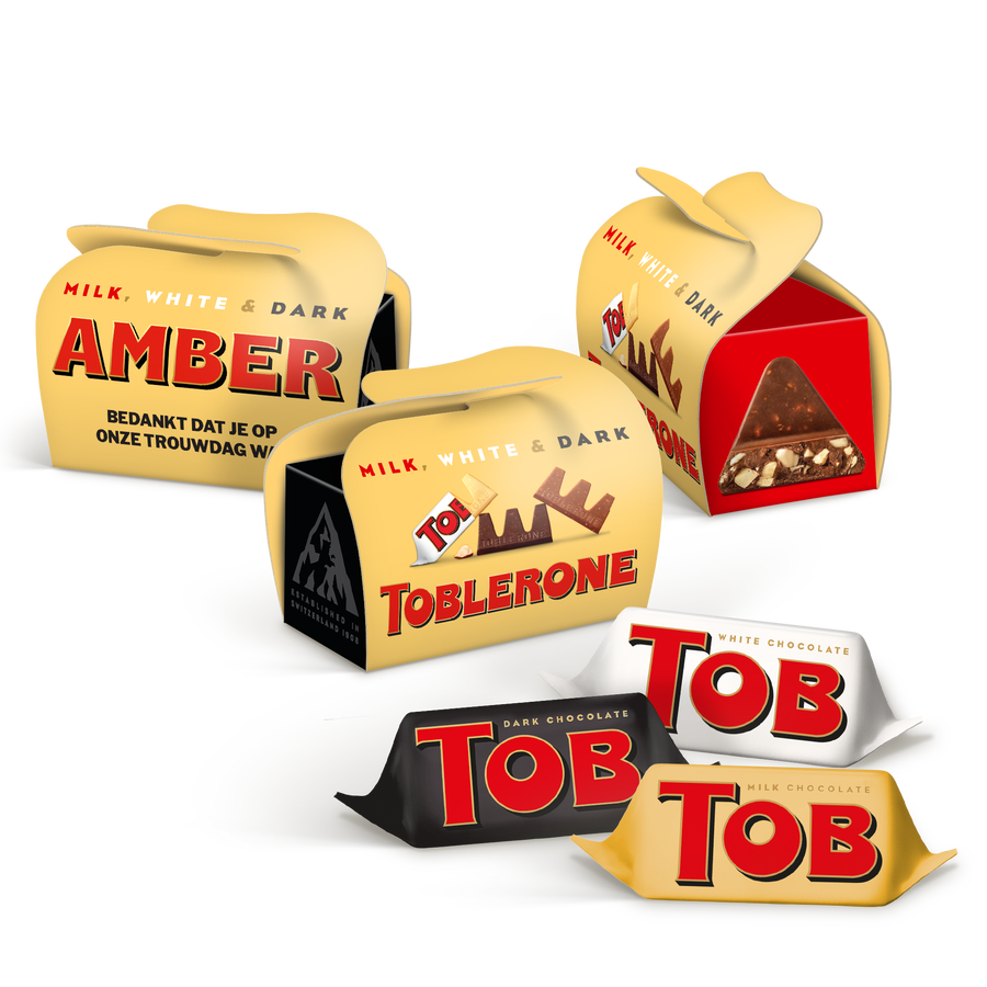 Toblerone mini traktatie - 30 stuks