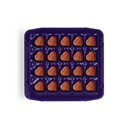 Milka pralines - kerst - hartjes  - 110 gram