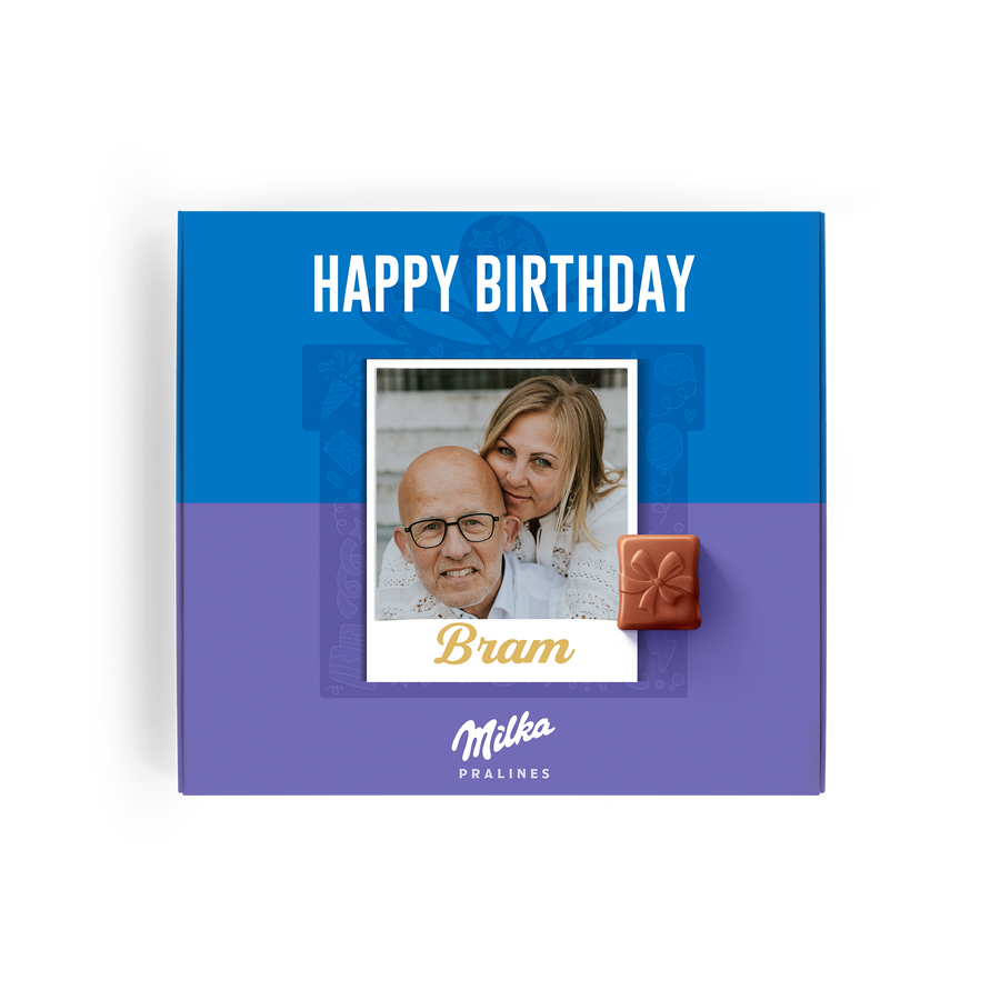 Milka Pralines - Verjaardag  - Cadeautjes - 110 gram