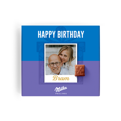 Milka Pralines - Verjaardag  - Cadeautjes - 110 gram