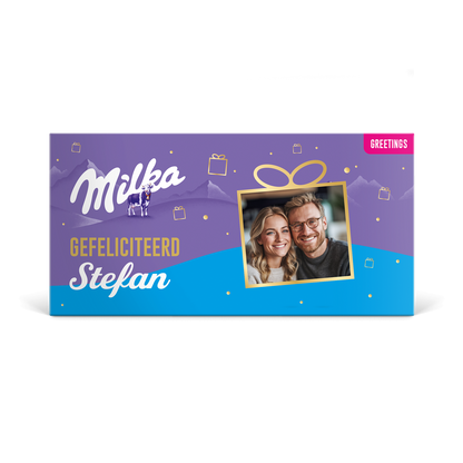 Milka reep -  Hazelnoot 