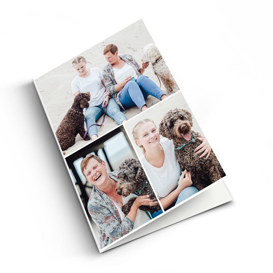 Jubileum fotokaart - M - Staand