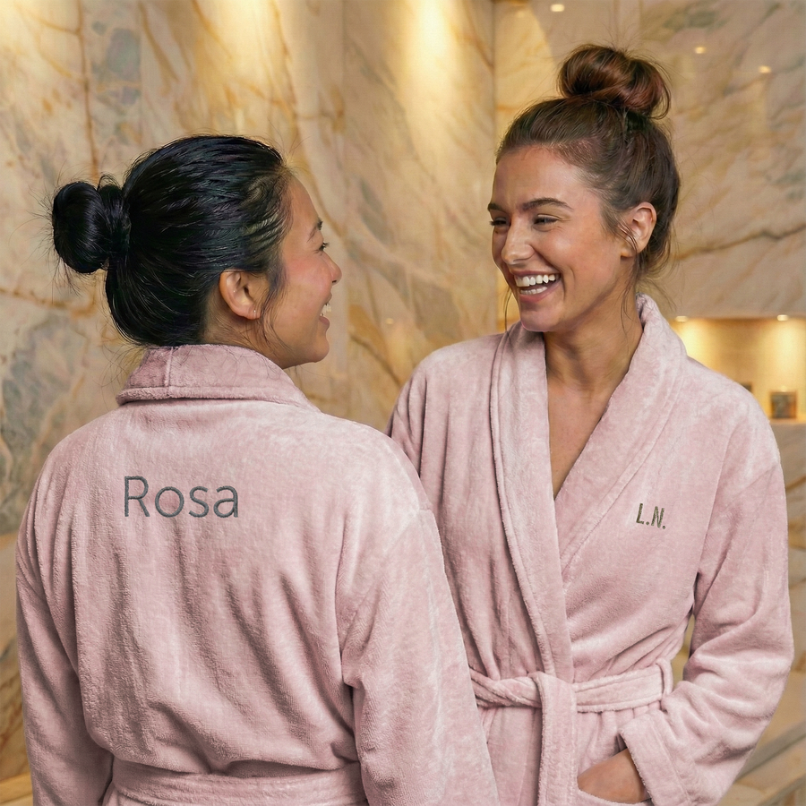Badjas Dames - Roze (S/M)