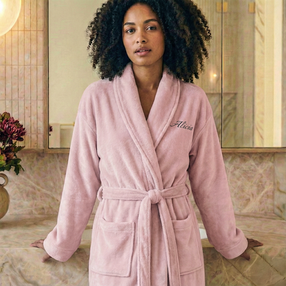 Badjas Dames - Roze (S/M)