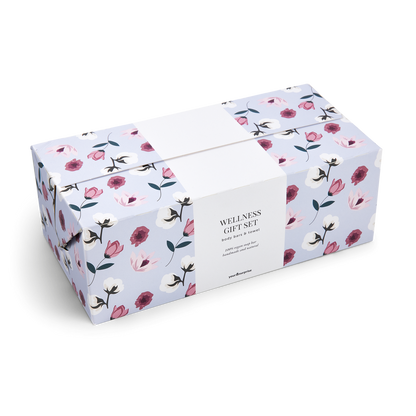 Cadeauset van zeep met gepersonaliseerd gastenhanddoekje